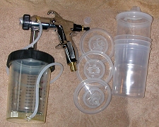 99010 - 3M's Paint Preparation System Type H/O Pressure Cup Kit